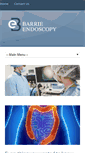 Mobile Screenshot of barrie-endoscopy.ca